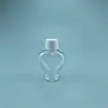 Botella de desinfectante de manos sin enjuague de 30 ml Botella vacía de plástico PET transparente de 30 ml Botella de forma especial de 30 ml Botella plana de 30 ml