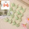 Accesorios casuales Transfronterizos europeos y americanos Accesorio para el cabello de lazo cinta acanalada de color sólido lazo pinza pequeña para el cabello para niños