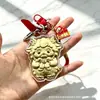 2027 Tengo Dinero para Gastar Oveja Pura Oro 999 Tengo Dinero para Gastar Llavero Colgante para Teléfono Móvil Oveja Dibujo Animado Lindo Correa para Teléfono Bolso