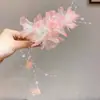 Atmósfera Dulce Estilo Mori Estilo Deseo Puro Flor Lateral Flor Degradado Polvo Pasador de Flor para el Cabello Nuevo para Mujer Accesorios para el Cabello Versátiles