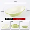 Vajilla de restaurante de comida rápida, juego de cuencos pequeños para platos, cuenco de melamina comercial estilo chino para arroz al vapor de autoservicio para comedores de fábrica, plato de comida rápida