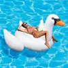 Unicornio Inflable de PVC Extra Grande con Alas Flotantes Cama Flotante Silla Lounge Inflable para Agua Flamenco Rosa Dorado Montura