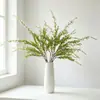 5 flores artificiales de hierba yongsu para decoración de escenas, flores pequeñas de plástico de alta gama para uso en bodas, flores falsas