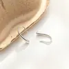 Pendientes de Plata de Ley S999 Lágrima de Rupert para Mujer Cuidado del Agujero de la Oreja Pendientes de Plata Pura Pendientes de Gota de Agua Pendientes de Plata Versátiles de Lujo Ligero