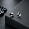 Modernos Aretes de Estrella de Ocho Puntas para Hombres, Aretes Elegantes y Geniales para Mujeres, Diseño de Nicho de Moda con un Toque de Alta Gama, Accesorios Retro Versátiles para Orejas