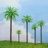 Simulación de paisaje árbol de coco mesa de arena modelo de playa árbol micro paisajismo creación DIY material modelo de árbol de coco de Hainan