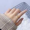 Abertura europeia e americana da nova moda cross-border Amazon Ring feminino explosivo simples irregular anel joias personalizadas