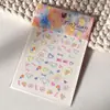 Pegatinas de Uñas Sanrio para Niñas, Arte de Uñas Lindo y Divertido, Piezas de Uñas para Estudiantes, Piezas de Uñas Dulces, Uñas Postizas para Niños