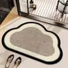 Alfombrilla de Piso de Tierra de Diatomeas Estilo Simple para Uso Doméstico, Felpudo Antideslizante para Baño, Fácil de Mantener, Lavable, Resistente al Desgaste