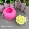 Molde de sabão faça você mesmo, cravo, rosa, lótus, molde de silicone, flor decorativa de aromaterapia, molde de gesso caseiro para aromaterapia, ovo