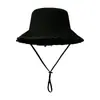 En stock Algodón Puro Lavado Sombrero de Pescador con Volantes Hyun-a Sombrero de Cubo para Mujer para Compras y Viajes Sombrero de Sol Personalizado de Moda