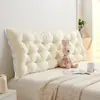 Almofada de cabeceira para quarto de casal, travesseiro de encosto para cama, almofada macia de tatame, sofá de dormitório, protetor de cintura anti-colisão, frete grátis