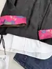 Nueva ropa femenina de estilo chino: blusa de jacquard de seda, diseño nuevo, estilo old-money, de manga larga, elegante, top versátil y capa base