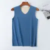 Chaleco térmico sin costuras de terciopelo de dos colores por ambos lados para hombre y mujer con corte de figura chaleco más base lijada fabricantes de ropa interior al por mayor