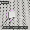 Adecuado para Metal Accesorios de Agujero IKEA Accesorios de Entrada de Escritorio Caja Larga Cesta de Malla Divisor de Estante Ganchos para Tablero de Pegboard