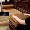 Cojín de sofá de secuoya, alfombrilla de asiento refrescante de doble cara para verano, estilo chino nuevo, adecuado tanto para invierno como para verano, base de sofá de madera maciza, antideslizante, hecho a medida