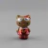 Comércio Exterior Atacado Desenho Animado Boneca Gashapon Versão Mini Pequeno Gato Kt Capa de Celular Creme Cola DIY Material Acessórios