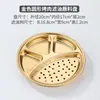 Prato para Dumpling com Prato para Vinagre Placa Longa Quadrada Espessa de Aço Inoxidável Prato para Batata Frita Prato Criativo para Fritura para Restaurante