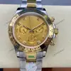Reloj para Hombre Rolex Daytona Serie 40mm Multifuncional Cronógrafo Incrustado de Diamantes Mecánico Totalmente Automático Aliexpress