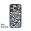 Suministro Transfronterizo Funda para Teléfono Patrón de Cebra Azul Marino Apple 18promax Venta al por Mayor Funda Protectora Mate iPhoneAIR
