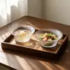 Bol de vidrio rayado, minimalista y elegante, perfecto para uso doméstico como frutero, adecuado para restaurantes, banquetes y salas de estar, ideal para servir comida y ensaladas