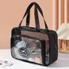 Nova Bolsa de Higiene Pessoal Portátil de Grande Capacidade Bolsa de Natação Impermeável em PVC Bolsa de Viagem Bolsa de Higiene Pessoal Bolsa de Armazenamento com Separação de Seco e Molhado