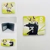 Periférico de Anime I Actualicé la Cartera Corta Solo Monstruo No. Billetera Monedero Plegable a la Mitad de Cuero PU con Estampado de 8 Colores