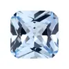 Huagang Gem 104# Cristal Sintético Afilado Piedra Suelta Wholesale Cristal Afilado Artificial Gema Azul Claro Anillo de Fondo Afilado Forma Especial