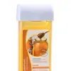 Fabricante Transfronteiriço Cera Depilatória 100g Cera de Colofônia Tiras de Cera Depilatória Cera Morna Conveniente Cera de Abelha Rolo Manual Pacote