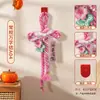 Nó decorativo para o Festival do Meio Outono, ornamento pendente, novo modelo 2026, capa para maçaneta, porta de entrada, decoração para sala de estar, pequeno pingente