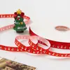 Cinta Navideña de 1 cm Cinta para Envolver Regalos Cinta de Terciopelo Ramo Lazo DIY Cuerda para Decoración de Pasteles