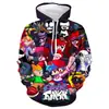 Sudadera con capucha impresa en 3D del nuevo juego de comercio exterior 2021 Friday night funkin