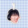 Wang Hanzhe Equipaje Baúl Etiqueta de Equipaje Colgante para Mochila Cadena Colgante Colgante Colgante Etiqueta Colgante Alrededor Tono Agitado Mismo Estilo