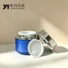 Botellas de plástico para productos de cuidado de la piel personalizadas, botellas de doble capa electrochapadas, botellas tipo acrílico, tarros redondos para crema y botellas de muestra - procedentes de Guangdong