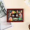 Ímãs de Geladeira Populares de Madeira Estilo Quadro-Negro Pintado à Mão, Cidade Chinesa Tendência Nacional Viagem Qingdao Ímãs de Geladeira Culturais e Criativos