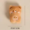 Acessórios de Pelúcia DIY Desenho Animado Broche Fofo Ursinho Coelhinho Figuras Bonecos de Animais Suprimentos para Artesanato Charms para Bolsa Acessórios