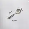 Acero Inoxidable 410 Mango de Clip Negro Utensilios de Cocina Juego de Cinco Piezas Pala para Verduras Doméstica Cuchara Cuchara para Sopa Colador Pala para Cocinar Cuchara