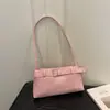 Moda Coreana para el Trabajo Color Sólido para Mujer 2026 Hebilla de Cinturón Bolso Exquisito Tipo Baguette de Gran Capacidad para Hombro