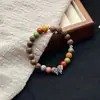 Pulsera de Cerámica de Jingdezhen con Cuentas Adornos para la Mano Estrella de Mar Producto Creativo para Transmisión en Vivo Suministro Regalos Joyería al por Mayor Nicho
