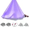 Hamaca de Yoga Aéreo 7m Set Uso en Casa Placa Fija Accesorios Cuerda de Suspensión Elástica Tela para Colgar Estudio de Yoga
