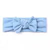 Nueva diadema para bebé de primavera y otoño, pañuelo para la cabeza con lazo pequeño de color sólido, lindo para bebé, europeo y americano, diadema para niños