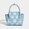 Bolsa de Mão Tecida de Fábrica Original 2026 Nova Coleção Primavera/Verão com Acabamento de Luxo, Bolsa Feminina de Ombro Único Transversal Grande Capacidade