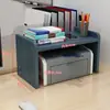 Estante de Armazenamento para Impressora de Escritório, Suporte para Copiadora, Estante de Armazenamento Multicamadas para Mesa, Estante de Armazenamento Multifuncional Doméstico