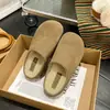 Sapatos slip-on estilo Birkenstock em Couro Genuíno para Uso Externo, Aumentam a Altura, Sola Macia, Sapatos Preguiçosos, Novo Outono 2026, Bico Fechado, Meio Chinelos, Mules