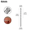 Broca para martillo perforador de cemento con vástago redondo, broca para perforación de construcción de concreto, broca helicoidal de aleación para pared, broca para martillo perforador