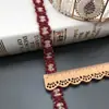 Vendas Diretas de Fábrica de Fitas Trançadas de Mohair para Outono e Inverno, Renda com Fio Dourado e Prateado, Acessórios de Vestuário Estilo Chanel