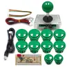 Acessórios para Joystick de Fliperama DIY Placa de Circuito USB para Computador Controle de Jogo Conjunto de 30 Botões de Cartão PC Desktop