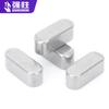 Pasador de llave plano tipo A de acero inoxidable 304 GB1096 Pasador de llave cuadrado en forma de A redondeado Pasador de llave plano redondo de doble cabeza tipo BC Material de la barra de llave