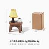 Sillón Mecedora Rana Relajado Lámpara de Mesa Adornos Lindos Tu Mini Escritorio Decoración de Coche Linda Adornos de Dibujos Animados Japoneses 4
