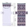Suministros del Fabricante Funda para Silla de Playa Estilo Retro Bolsa para Toalla Impresión Digital Serie Geométrica Funda para Sillón Bolsa para Toalla de Playa
